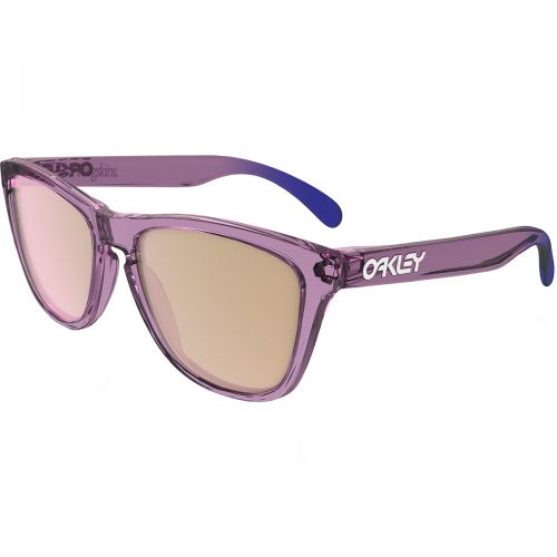 Oakley Alpine Collection Frogskins Men's Sunglasses, color: Blue Bird/Sapphire Iridium | Glow/Pink Iridium | Storm/Chrome Iridium, category/department: men-sunglasses