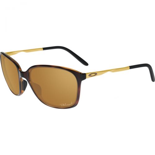 Oakley Game Changer Women's Polarized Active Sunglasses, color: Tort/Rose Gold/Brown Gradient Polarized | Tortoise/Gold/Bronze Polarized | Black/Chrome/OO Black Iridium Polarized | Black/Gold/VR50 Brown Gradient | Brown Sugar/Brunette/VR28 Black Iridium | Rasp Spritz/Black Ice/OO Grey Polarized | Navy/Chrome/Grey, category/department: women-sunglasses