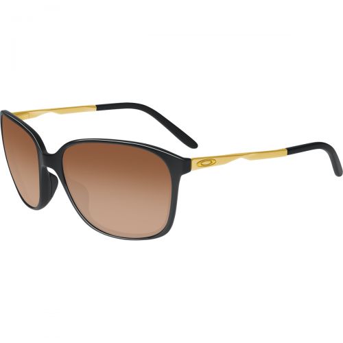 Oakley Game Changer Women's Polarized Active Sunglasses, color: Tort/Rose Gold/Brown Gradient Polarized | Tortoise/Gold/Bronze Polarized | Black/Chrome/OO Black Iridium Polarized | Black/Gold/VR50 Brown Gradient | Brown Sugar/Brunette/VR28 Black Iridium | Rasp Spritz/Black Ice/OO Grey Polarized | Navy/Chrome/Grey, category/department: women-sunglasses