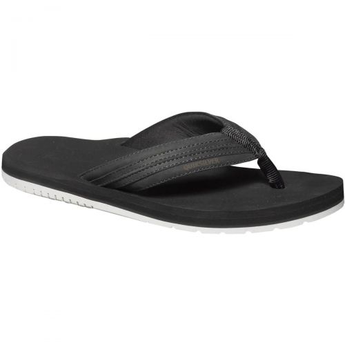 Quiksilver Coastal Oasis Men's Sandal Footwear, color: Black/Black/White | Brown/Brown/Blue, category/department: men-sandals