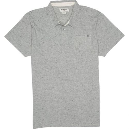 Billabong Standard Issue Men's Polo Shirts, color: Black Heather | Black Stripe | Grey Heather | Iron | Black | Eggshell | Alloy | Indigo, category/department: men-polos