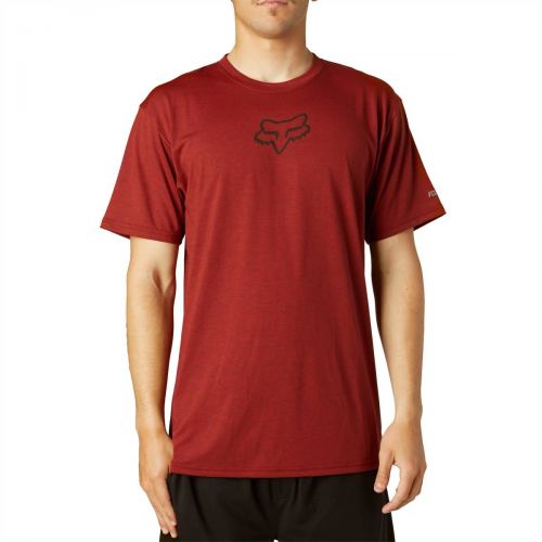 Fox Racing Tournament Men's Short-Sleeve Shirts, color: Heather Graphite | Heather Red | Flo Orange | Charcoal | Flame Red, category/department: men-tees-shortsleeve