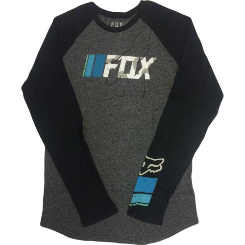Fox Racing Subtle Ways Men's Long-Sleeve Shirts, color: Black, category/department: men-tees-longsleeve