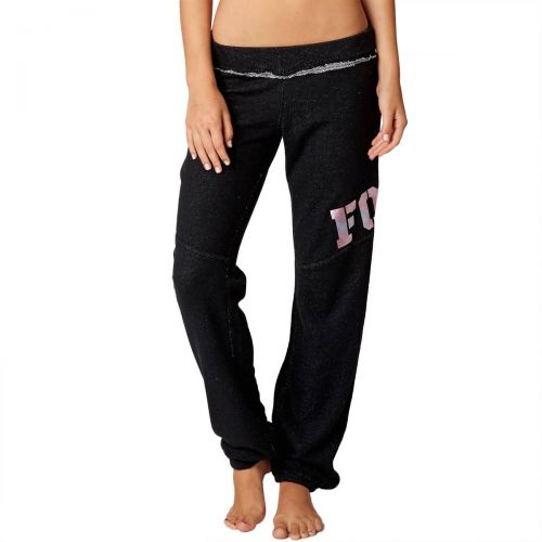 Fox Racing Aimless Banded Bottom Women's Sweat Pants, color: Black | Sweet Pea, category/department: women-sweatpants