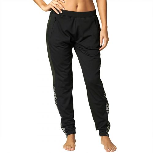 Fox Racing Race Women's Sweat Pants, color: Black, category/department: women-sweatpants