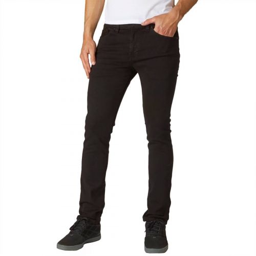 Fox Racing T Rex  Men's Jeans Pants, color: Overdyed Black, category/department: men-jeans