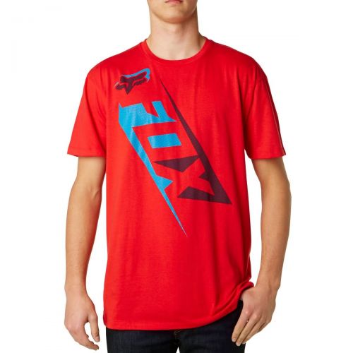 Fox Racing Swindler Men's Short-Sleeve Shirts, color: Black | Red | Heather Grey, category/department: men-tees-shortsleeve