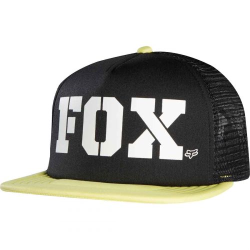 Fox Racing Vapors Trucker Women's Adjustable Hats, color: Black, category/department: women-hats