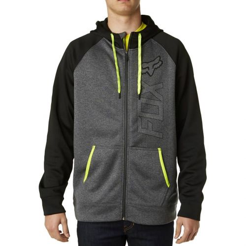 Fox Racing Off Road Men's Hoody Zip Sweatshirts, color: Heather Graphite, category/department: men-sweatshirts