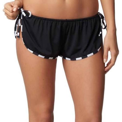 Fox Racing Prism Solid Women's Beachshort Shorts, color: Black | Teal, category/department: women-beachshorts