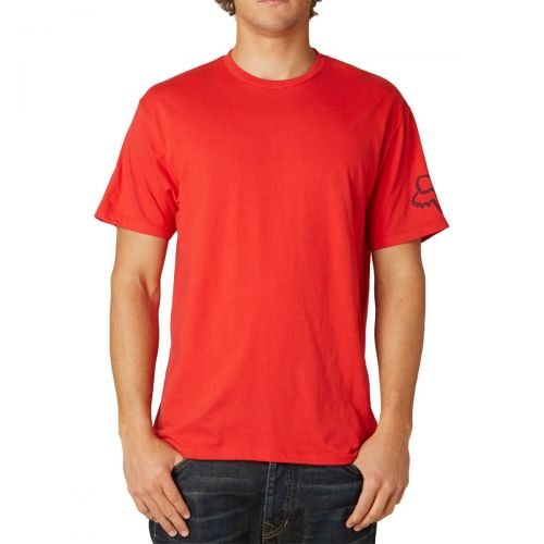 Fox Racing Systematic Men's Short-Sleeve Shirts, color: Black | Red | Electric Blue, category/department: men-tees-shortsleeve
