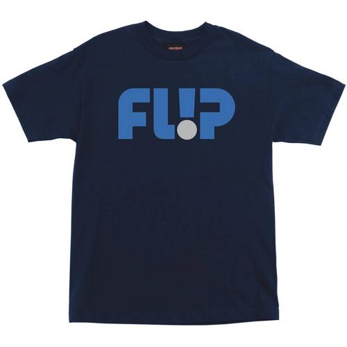 Flip Odyssey Men's Short-Sleeve Shirts, color: Midnight Navy | White, category/department: men-tees-shortsleeve