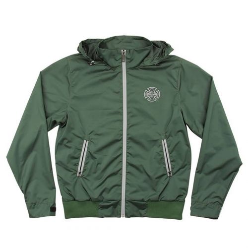 Independent Climate All Weather Stash Hood Windbreaker Men's Jackets, color: Black | Jungle, category/department: men-outerwear