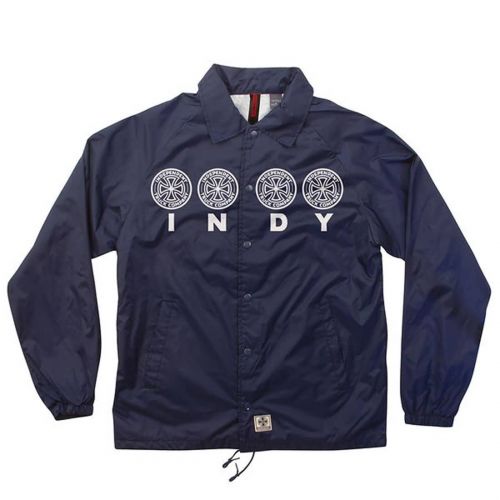 Independent Four Of A Kind Coach Windbreaker Men's Jackets, color: Black | Gold | Light Navy | Sport Grey, category/department: men-outerwear