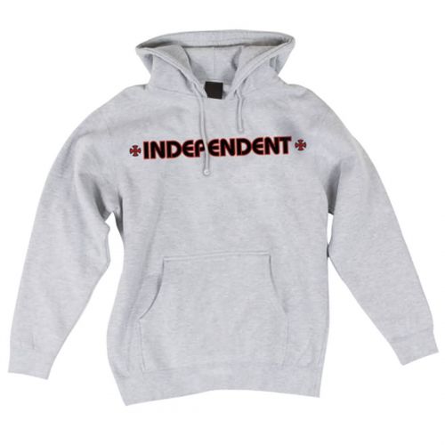 Independent Bar/Cross Men's Hoody Pullover Sweatshirts, color: Black | Camo/Orange | Grey Heather, category/department: men-sweatshirts
