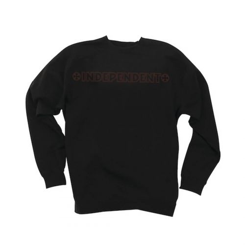 Independent Bar/Stitch Men's Sweater Sweatshirts, color: Black | Grey Heather, category/department: men-sweaters