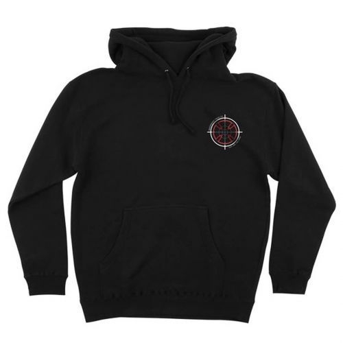 Independent Rowley Crosshairs Men's Hoody Pullover Sweatshirts, color: Black, category/department: men-sweatshirts
