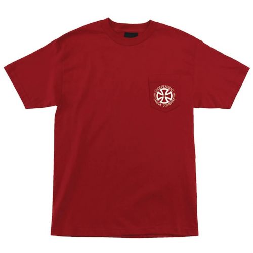 Independent Hammers Pocket Men's Short-Sleeve Shirts, color: Black | Red | White, category/department: men-tees-shortsleeve