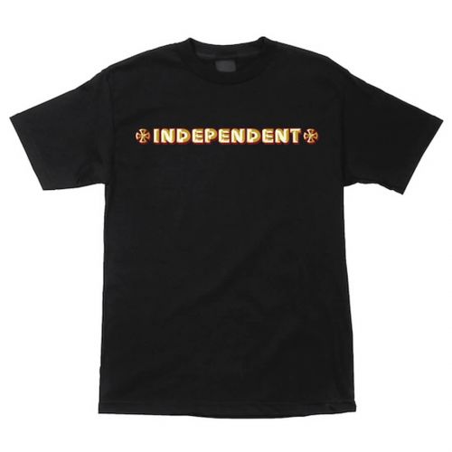 Independent Sign Paint Men's Short-Sleeve Shirts, color: Black | Charcoal Heather, category/department: men-tees-shortsleeve