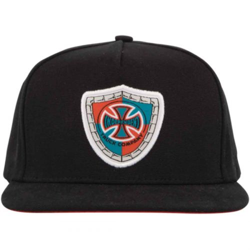 Independent Mountain Shield Men's Adjustable Hats, color: Black | Grey, category/department: men-hats