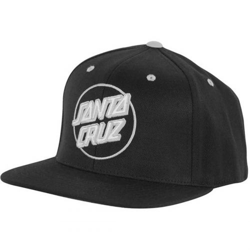 Santa Cruz Other Dot Men's Adjustable Hats, color: Black/Black w/Orange | Black/Black w/Silver | Light Navy/Black, category/department: men-hats