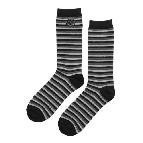 Independent Vertigo Crew Men's Socks, color: Black/Blue | Black/Grey, category/department: men-socks