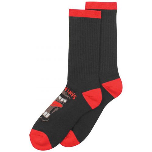 Santa Cruz Screaming  Crew Men's Socks, color: Black | Blue, category/department: men-socks