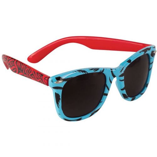 Santa Cruz Screaming Adult Sunglasses, color: Blue, category/department: men-sunglasses,women-sunglasses