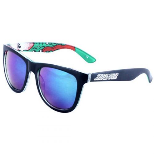 Santa Cruz Slasher Insider Adult Sunglasses, color: Black/Green, category/department: men-sunglasses,women-sunglasses