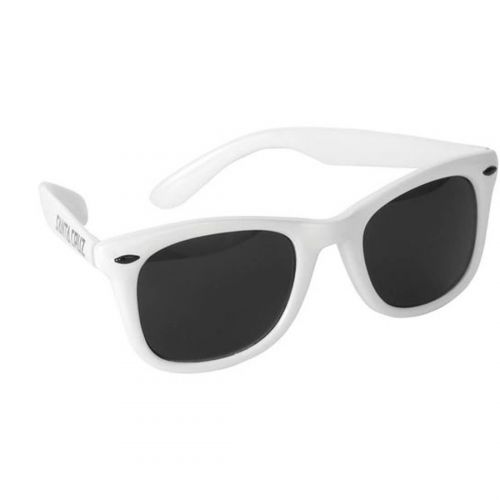 Santa Cruz Strip Shades Adult Sunglasses, color: Red | White, category/department: men-sunglasses,women-sunglasses