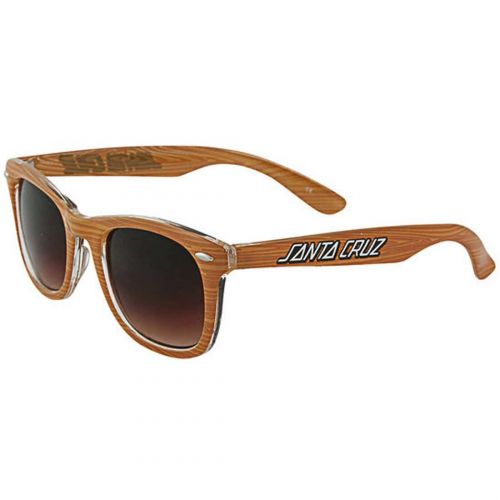 Santa Cruz Woody Adult Sunglasses, color: Oak, category/department: men-sunglasses,women-sunglasses
