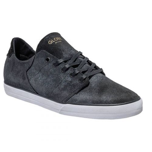 Globe Los Angered Low Adult Shoes Footwear, color: Black/Gum | Distressed Black | White, category/department: men-shoes,women-shoes
