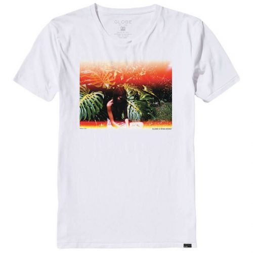 Globe Tropical Juice Men's Short-Sleeve Shirts, color: Tar | White, category/department: men-tees-shortsleeve