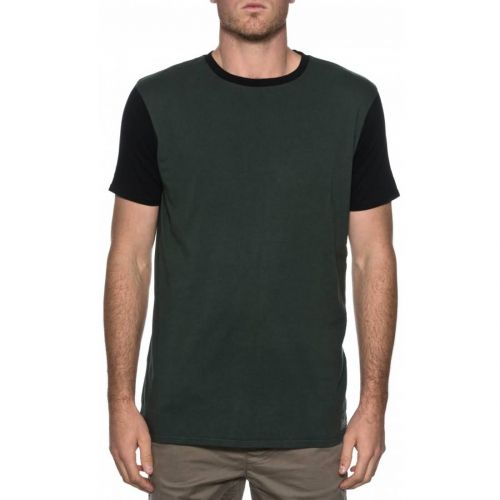 Globe Zissou IV Men's Short-Sleeve Shirts, color: Black Slate | Military Black, category/department: men-tees-shortsleeve