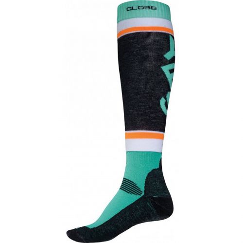 Globe Bormio Men's Snow Socks, color: Aqua | Yellow, category/department: men-socks