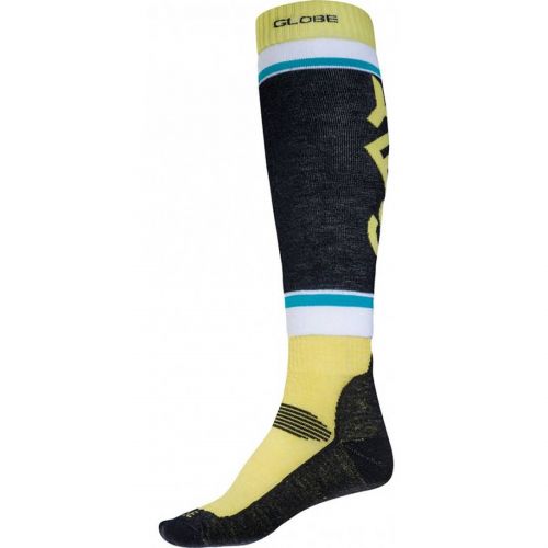 Globe Bormio Men's Snow Socks, color: Aqua | Yellow, category/department: men-socks