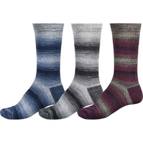 Globe Deluxe Fader Stripe 3 Pack Men's Socks, color: Fader Stripe, category/department: men-socks