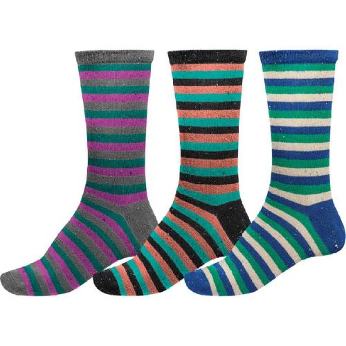 Globe Deluxe Nep Stripe 3 Pack Men's Socks, color: Nep Stripe, category/department: men-socks