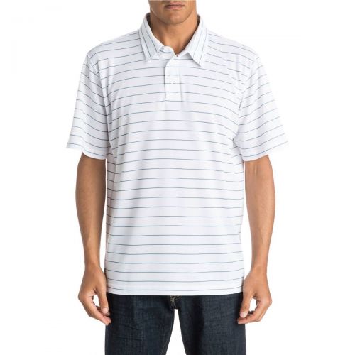 Quiksilver Channel Men's Polo Shirts, color: Legion Blue | White, category/department: men-polos