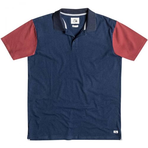 Quiksilver Baysick Men's Polo Shirts, color: Navy Blazer Heather | Tarmac Heather | Light Grey Heather, category/department: men-polos