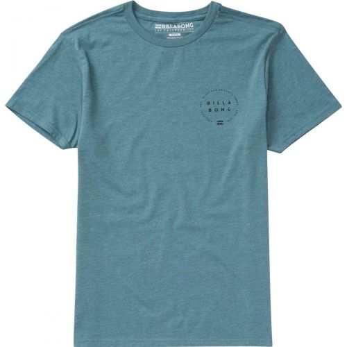 Billabong Around Men's Short-Sleeve Shirts, color: Hydro Heather | Tar Heather | White, category/department: men-tees-shortsleeve