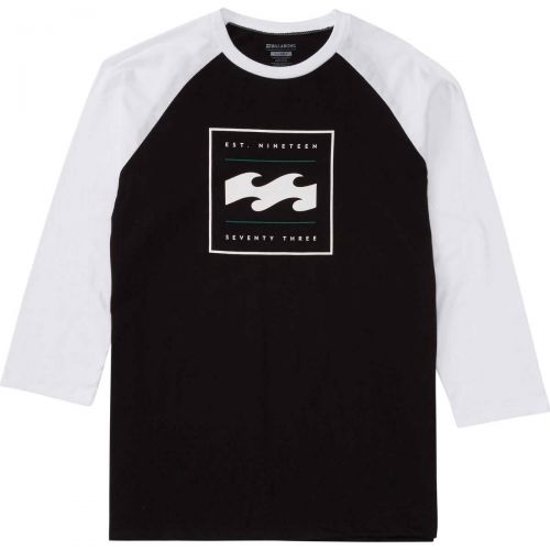Billabong Level Men's Long-Sleeve Shirts, color: Black/White | White/Black, category/department: men-tees-longsleeve