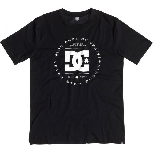 DC Rebuilt Men's Short-Sleeve Shirts, color: Black | Formula One | White | Pinecone | Heather Grey | Black/Black, category/department: men-tees-shortsleeve