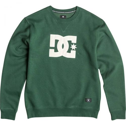 DC Ellis Crew Fleece Men's Sweater Sweatshirts, color: Heather Grey | Black | Pinecone | Vintage Indigo | Blue Iris, category/department: men-sweaters