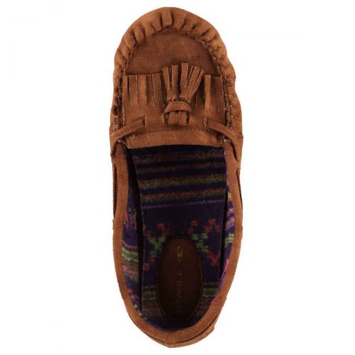O'Neill Veronica Moccasins Women's Shoes Footwear, color: Light Chestnut, category/department: women-shoes