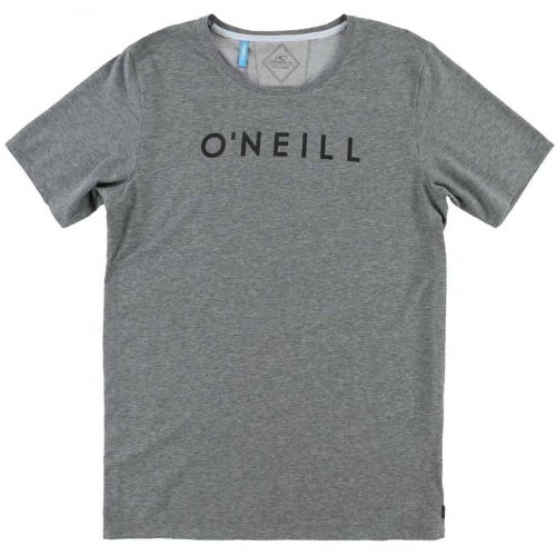 O'Neill Hyperdry Yambao Men's Short-Sleeve Shirts, color: Heather Grey | White | Blue | Dark Charcoal, category/department: men-tees-shortsleeve