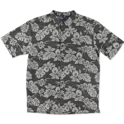 O'Neill Hilo Men's Button Up Short-Sleeve Shirts, color: Black | Riviera, category/department: men-buttonfronts