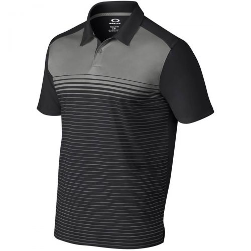 Oakley Nelson Men's Polo Shirts, color: Jet Black | White | Stone Gray | Red Line | Navy Blue, category/department: men-polos