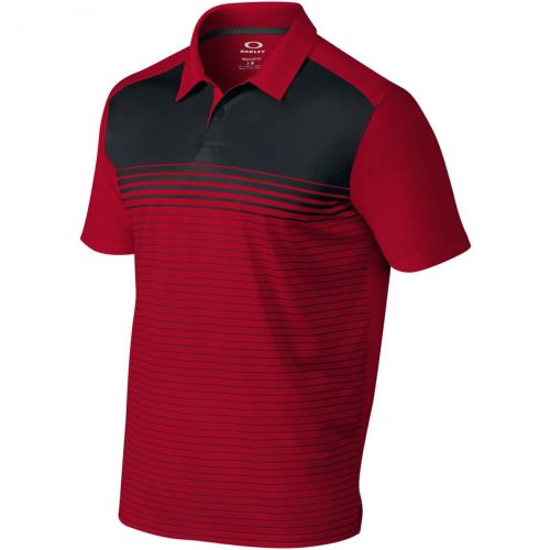 Oakley Nelson Men's Polo Shirts, color: Jet Black | White | Stone Gray | Red Line | Navy Blue, category/department: men-polos