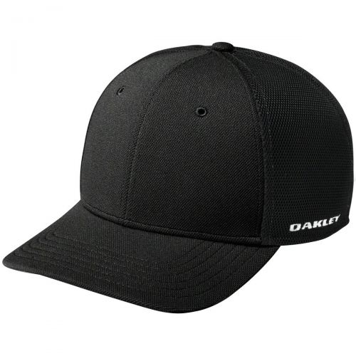 Oakley Driver 2.0 Cresting Men's Flexfit Hats, color: Black | White | Stone Gray | Red Line | Electric Blue, category/department: men-hats